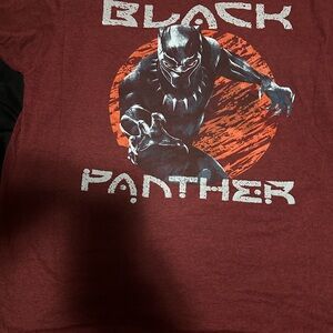 Marvel Black Panther Red Graphic Tee